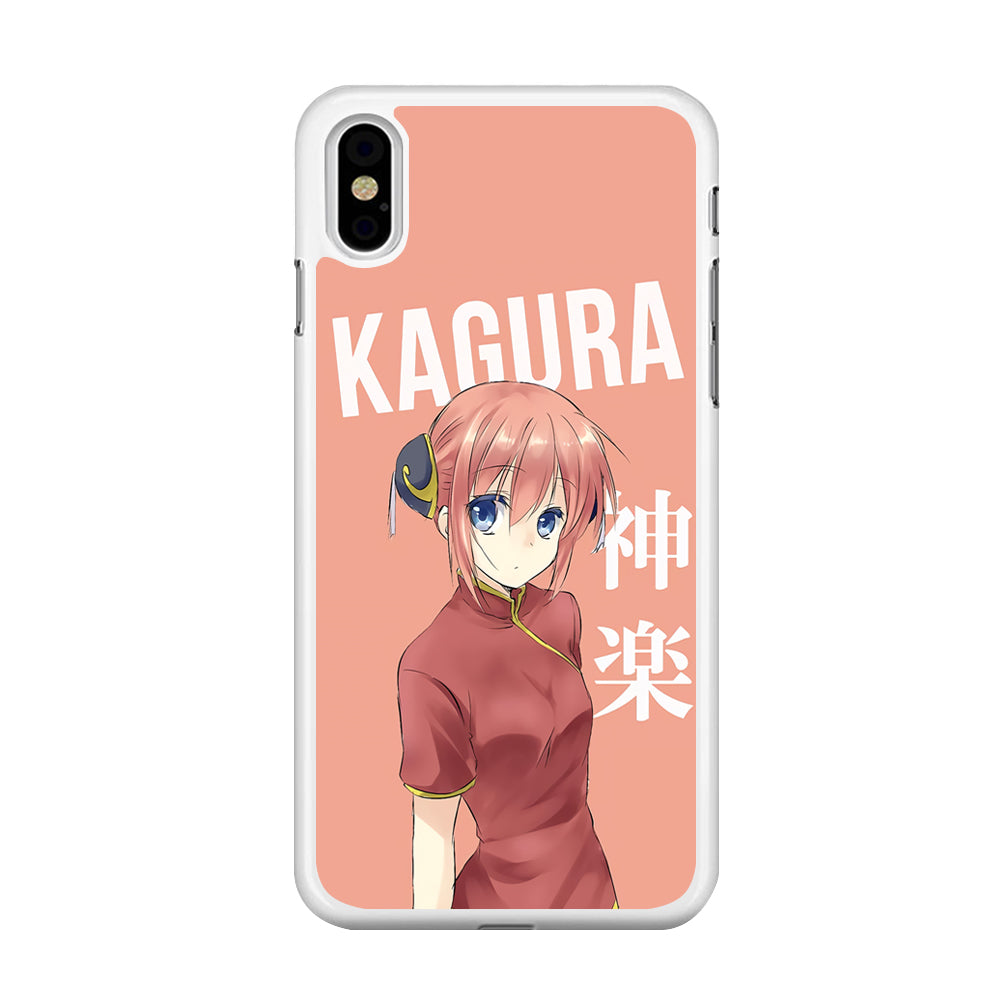 Gintama Kagura Character iPhone Xs Case