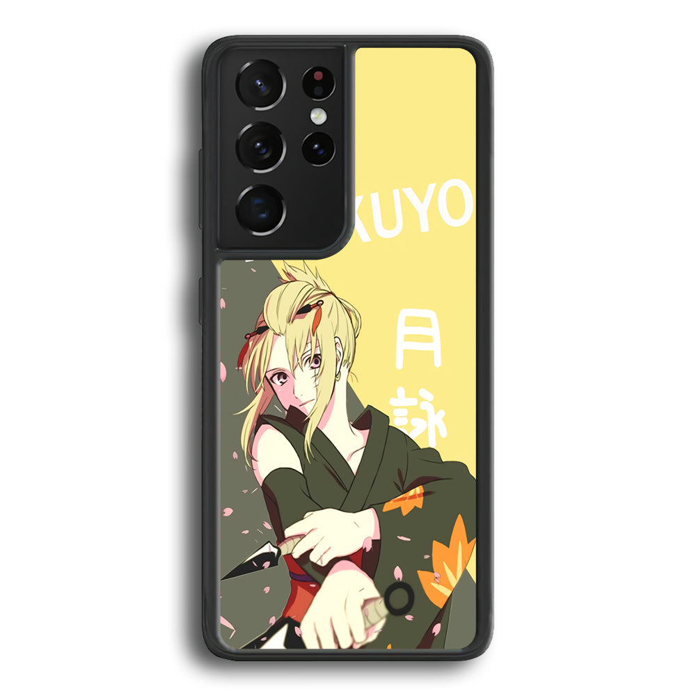 Gintama Tsukuyo Character Samsung Galaxy S21 Ultra Case - Ezzystore