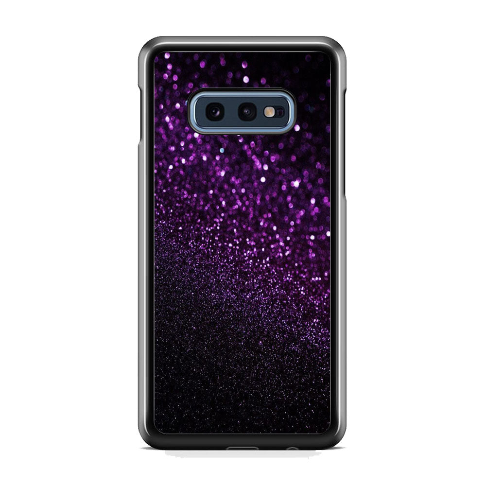 Glitter Dark Purple Samsung Galaxy 10e Case