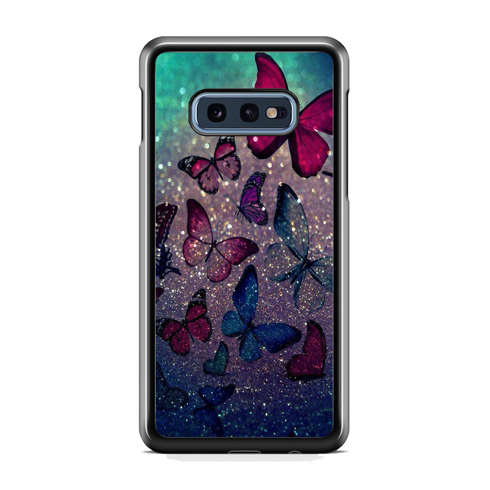Glitter Fly Butterfly Samsung Galaxy 10e Case