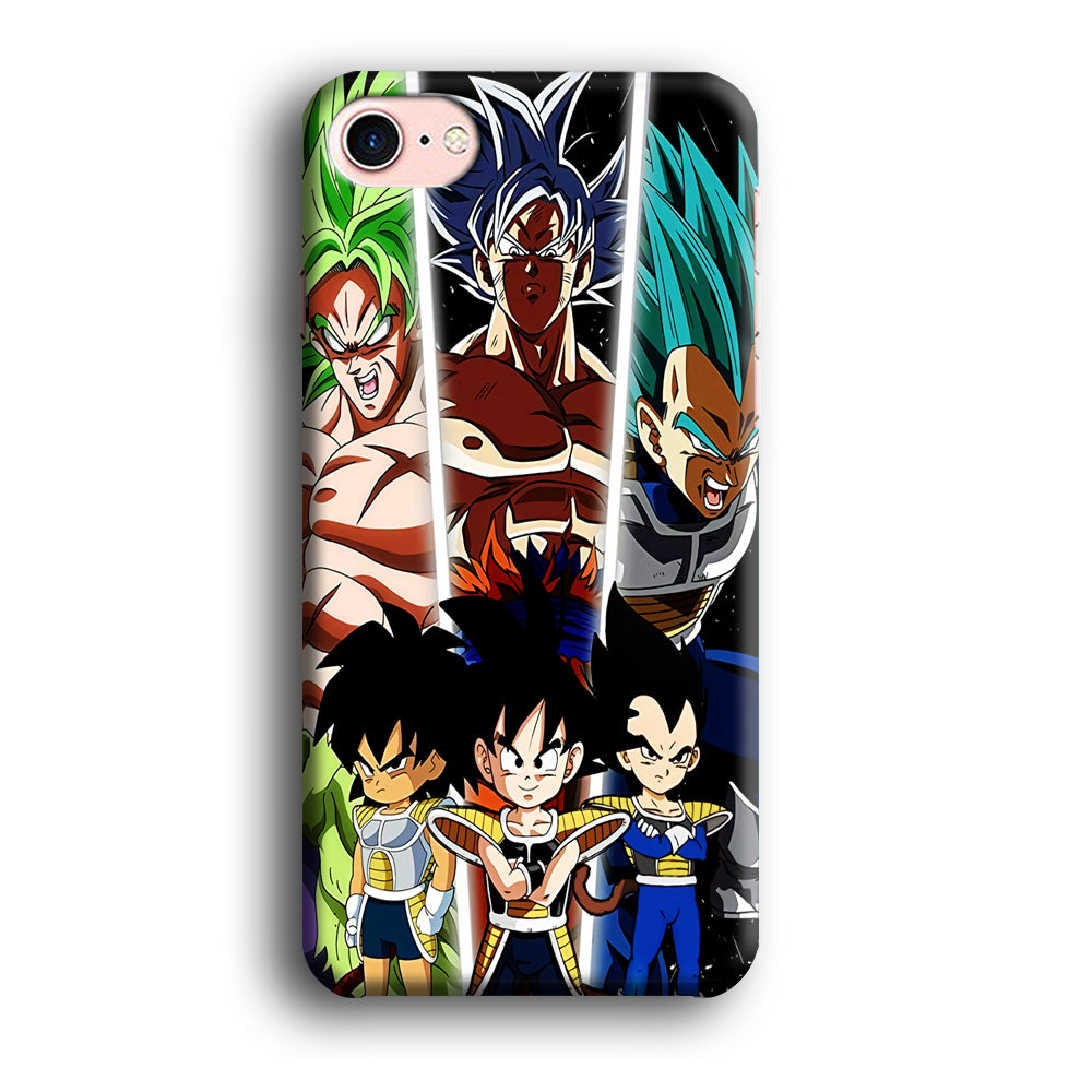Goku And Brother Transformation iPhone 7 Case