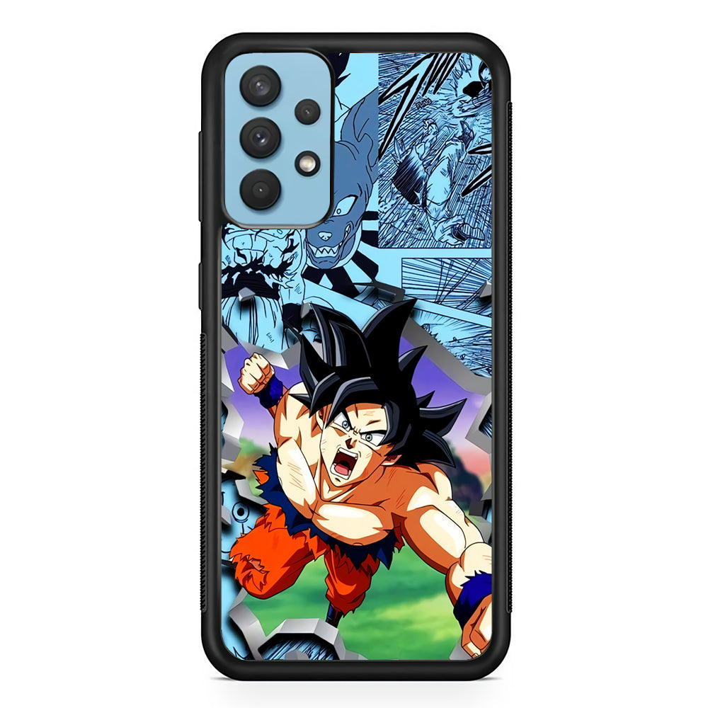 Goku Comic Power Samsung Galaxy A32 Case