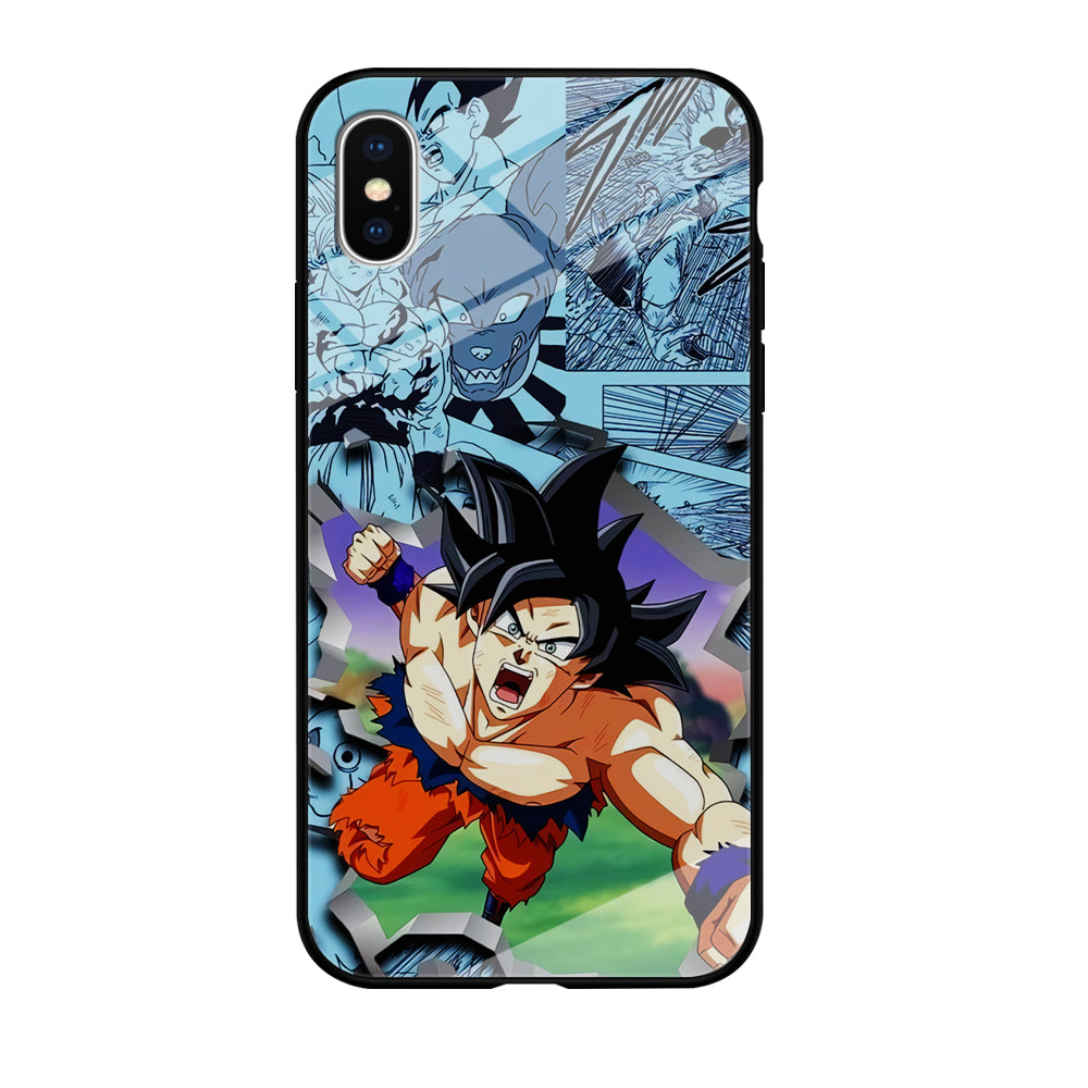 Goku Comic Power iPhone XS Case