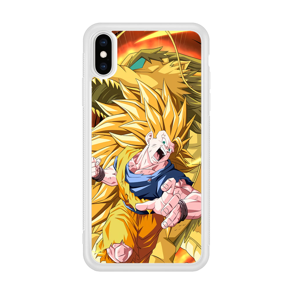 Goku Saiyan Dragon iPhone XS Case