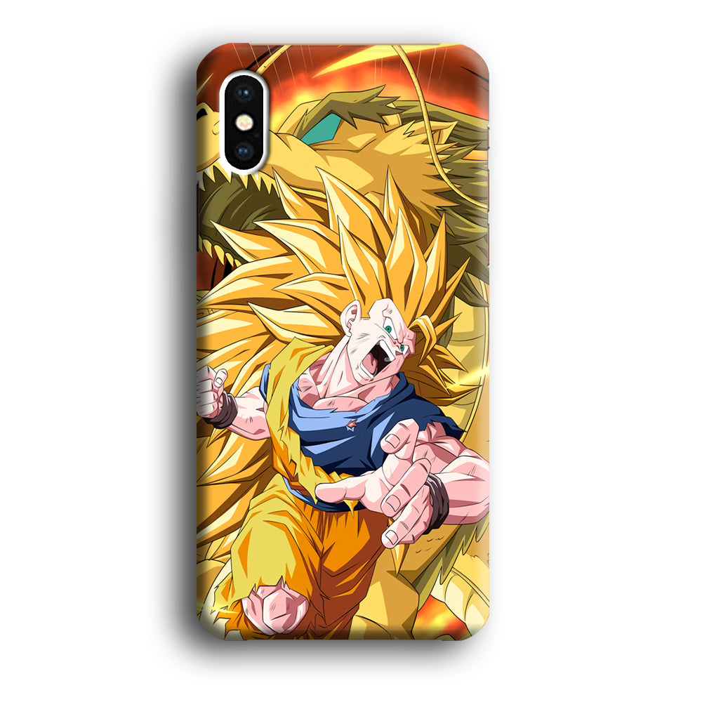 Goku Saiyan Dragon iPhone XS Case