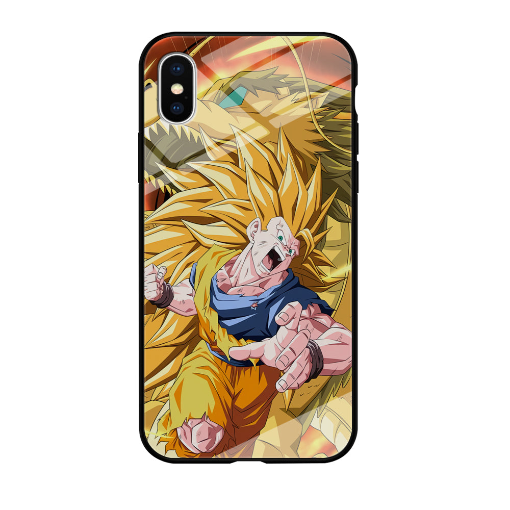 Goku Saiyan Dragon iPhone XS Case