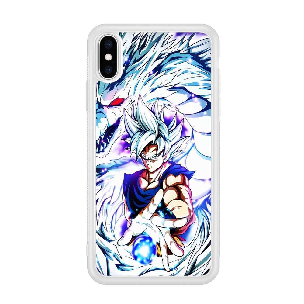 Goku White Dragon iPhone XS Case
