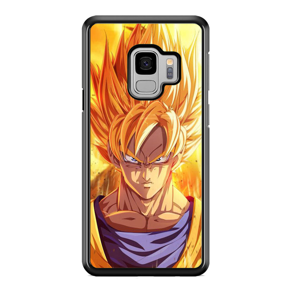 Goku Yellow Super Saiyan Samsung Galaxy S9 Case