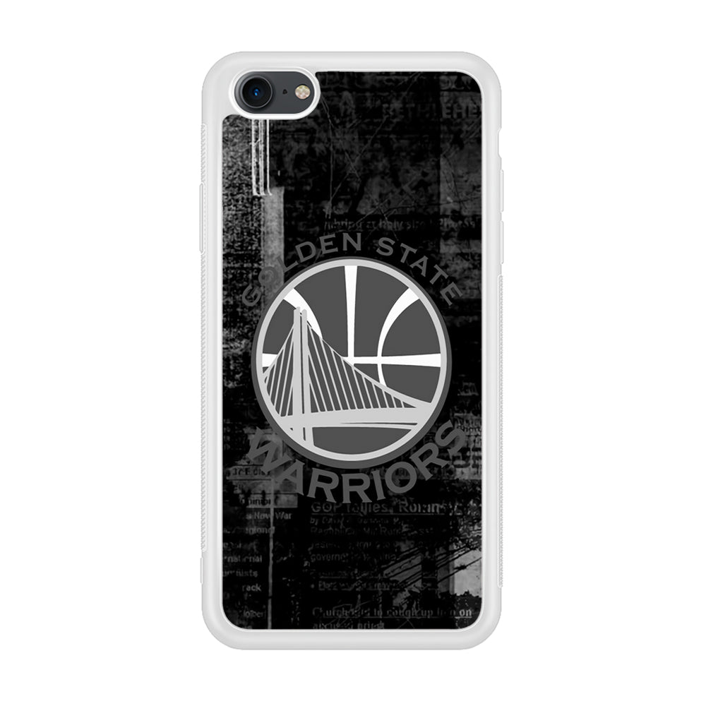 Golden State Warriors Grey Word Abstract iPhone 7 Case