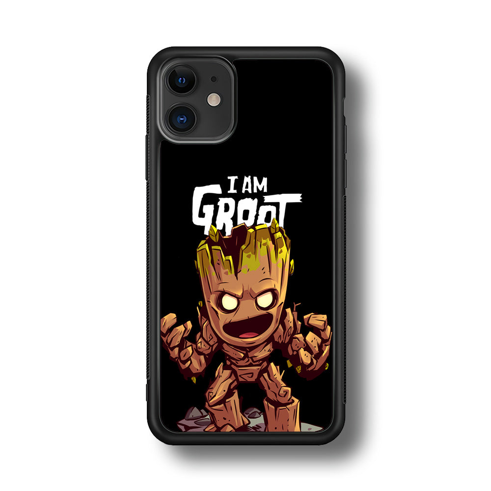 Groot Angry Mode iPhone 11 Case