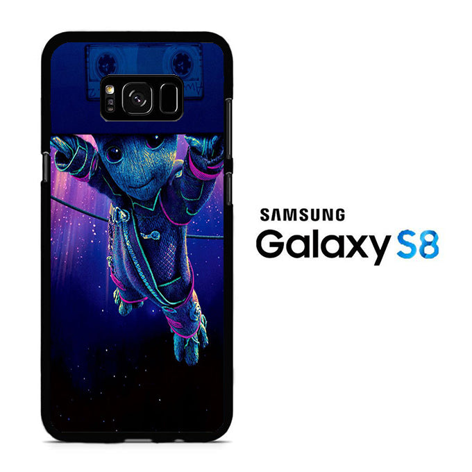 Groot In Galaxy Samsung Galaxy S8 Case