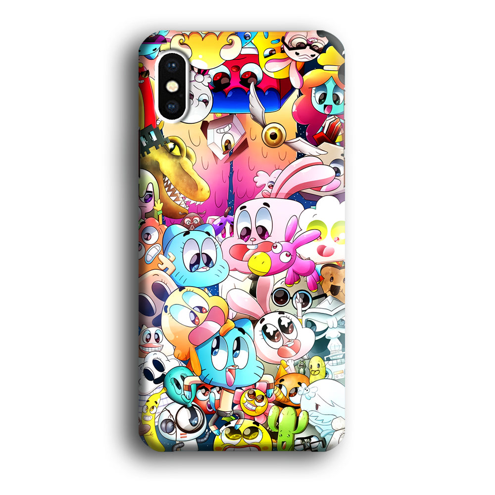 Gumball All Character iPhone XS Case