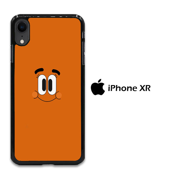 Gumball Darwin Chocolate Face iPhone XR Case