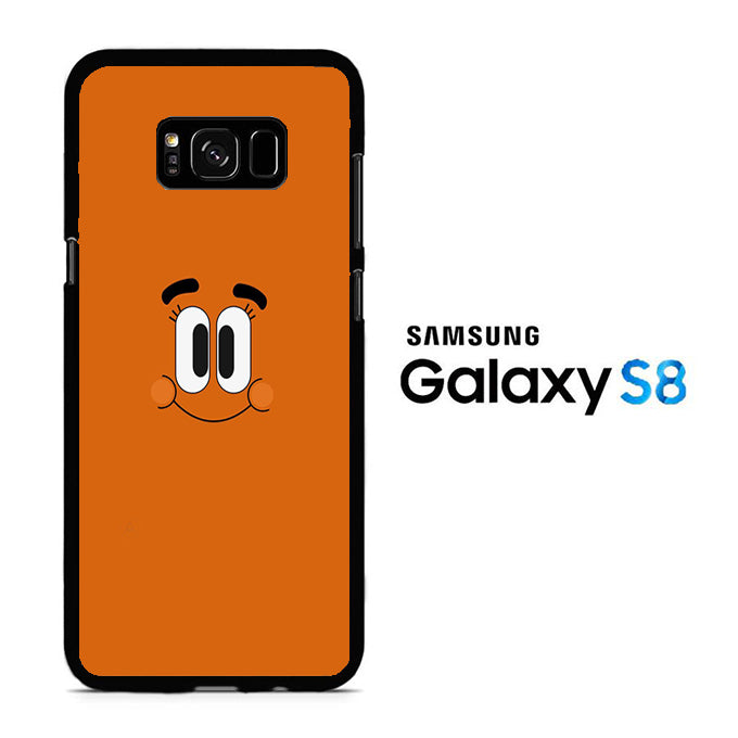 Gumball Darwin Chocolate Face Samsung Galaxy S8 Case
