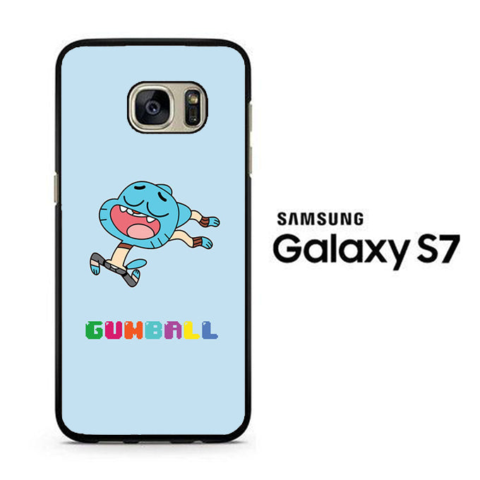 Gumball Jump Happy Samsung Galaxy S7 Case
