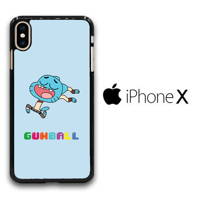 Gumball Jump Happy iPhone X Case