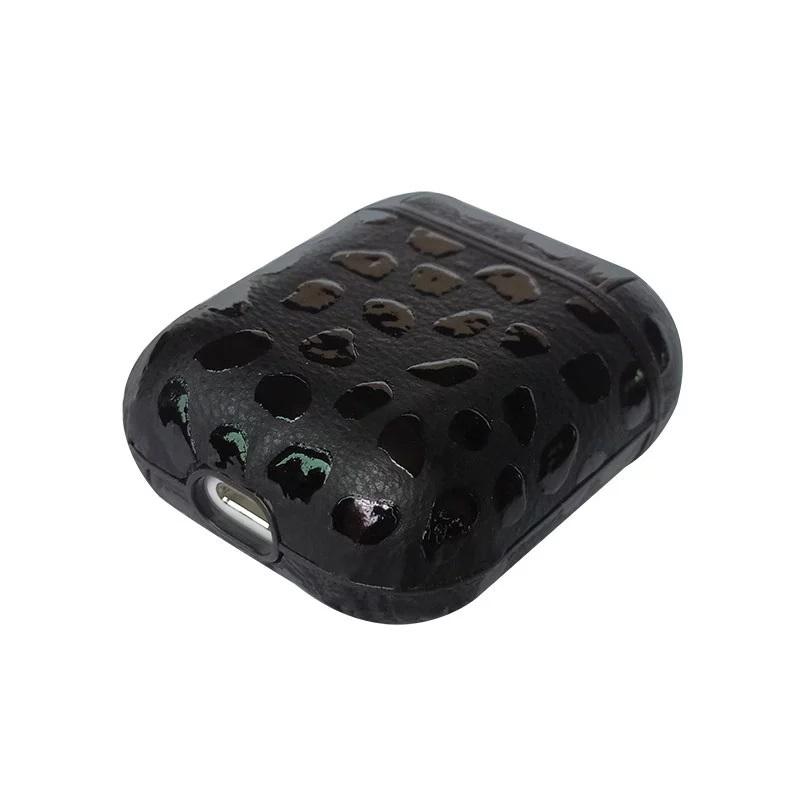 Tiger Design PU Leather Protective Case Cover For Apple Airpods