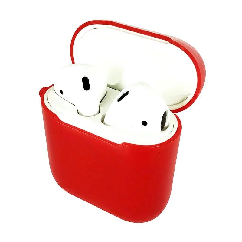 Colour Simple Plastic Protective Case Cover For Apple Airpods