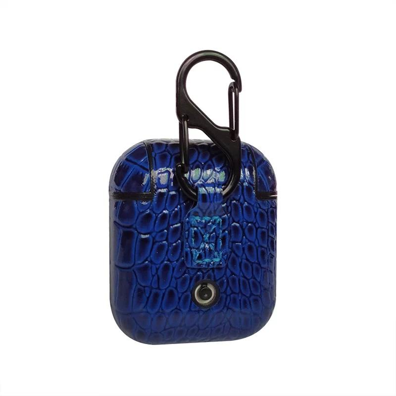 Skin Animal Crocodile Colour PU Leather Protective Case Cover For Apple Airpods