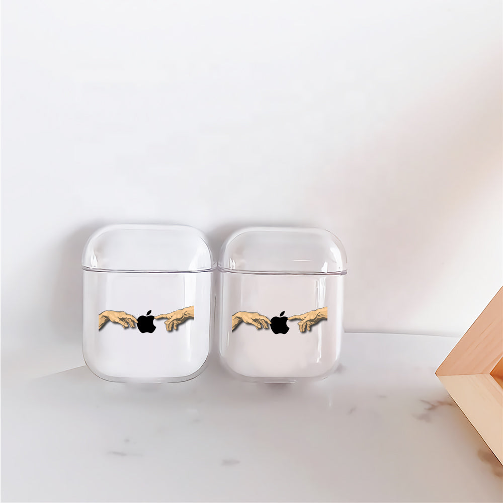 Hand to Hand Apple Protective Clear Case Cover For Apple Airpods