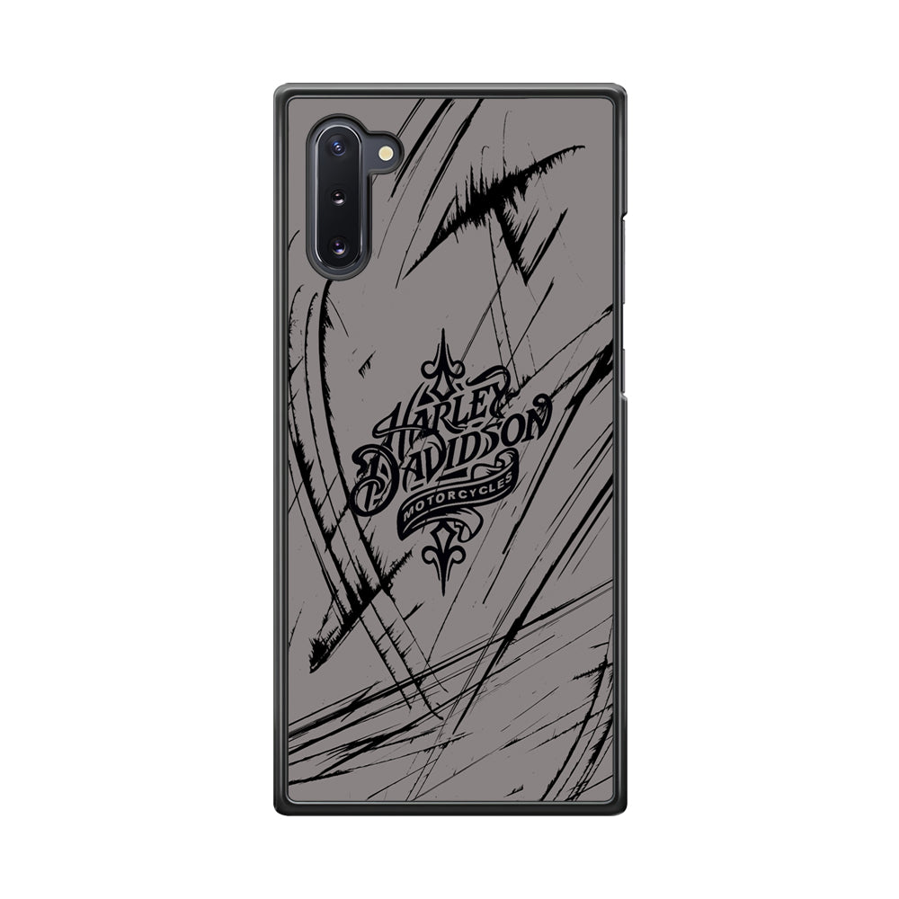 Harley Davidson Grey Claw Mark Samsung Galaxy Note 10 Case