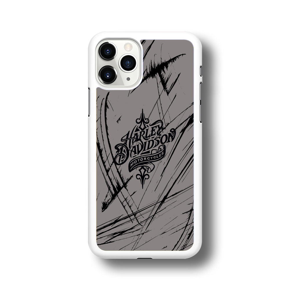 Harley Davidson Grey Claw Mark iPhone 11 Pro Max Case