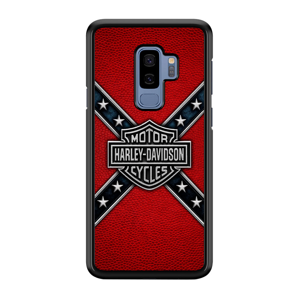 Harley Davidson Pride Logo Stripe Belt Samsung Galaxy S9 Plus Case