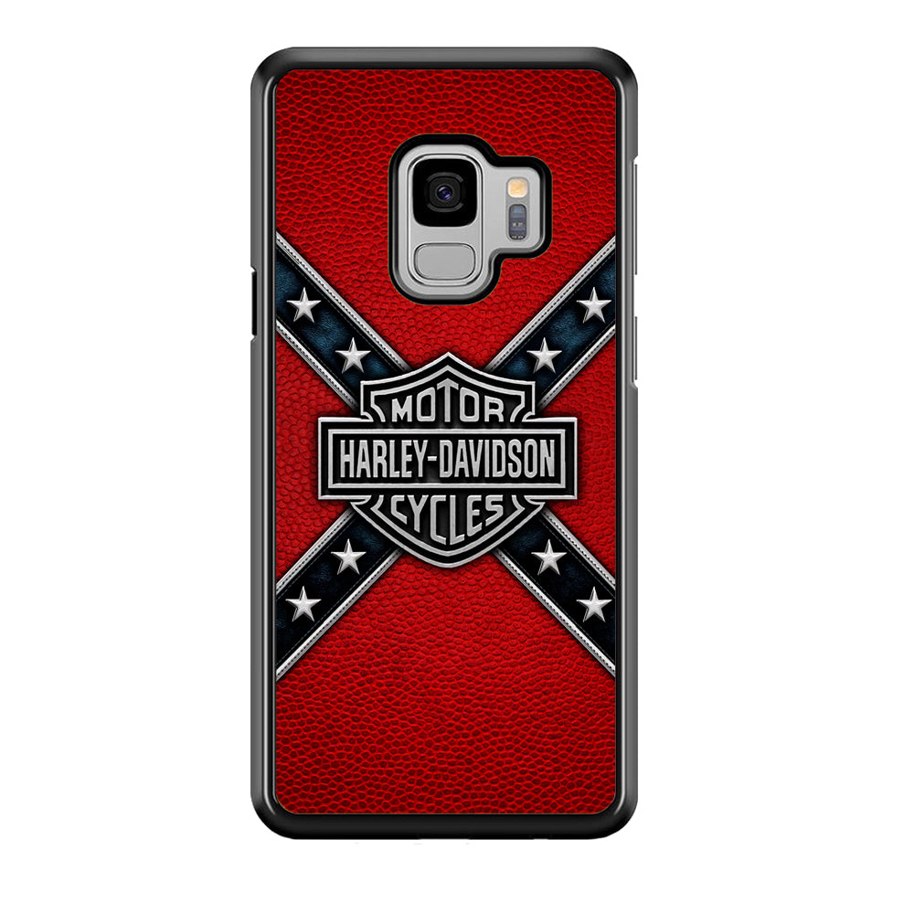 Harley Davidson Pride Logo Stripe Belt Samsung Galaxy S9 Case