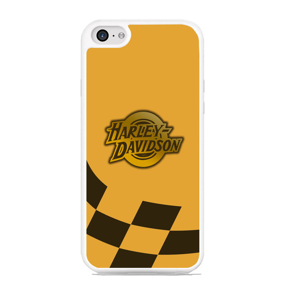 Harley Davidson Gold Logo Flag Racing iPhone 6 | 6s Case