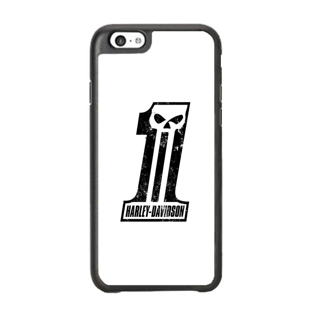 Harley Davidson White Number Skull iPhone 6 | 6s Case