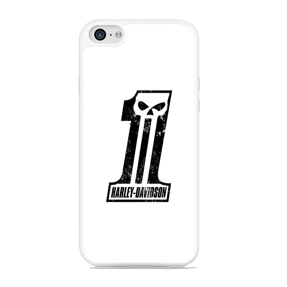 Harley Davidson White Number Skull iPhone 6 | 6s Case