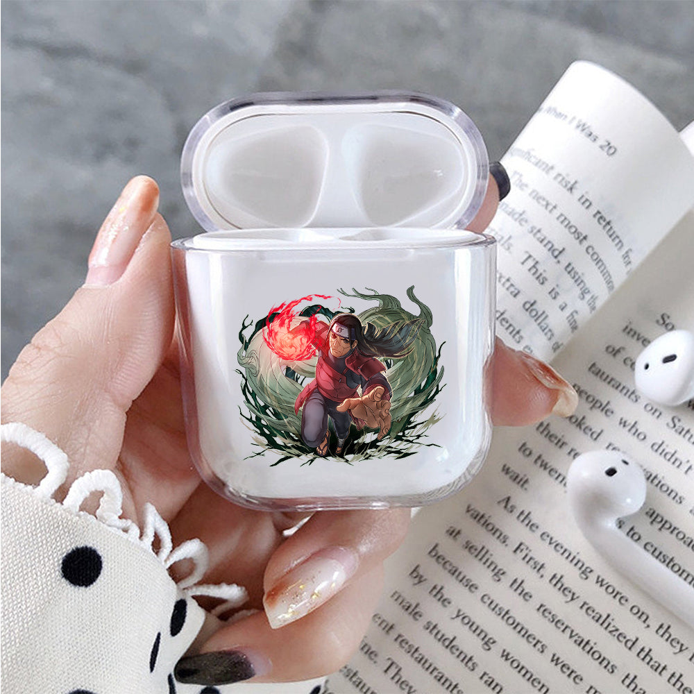 Hashirama Edo Jutsu Protective Clear Case Cover For Apple Airpods