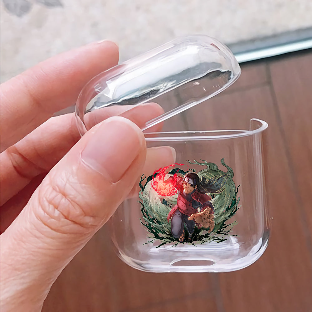 Hashirama Edo Jutsu Protective Clear Case Cover For Apple Airpods