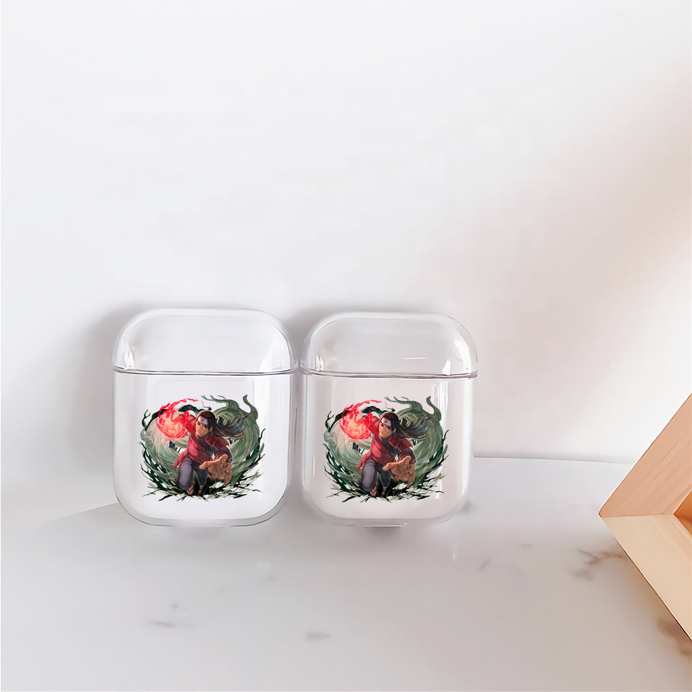 Hashirama Edo Jutsu Protective Clear Case Cover For Apple Airpods