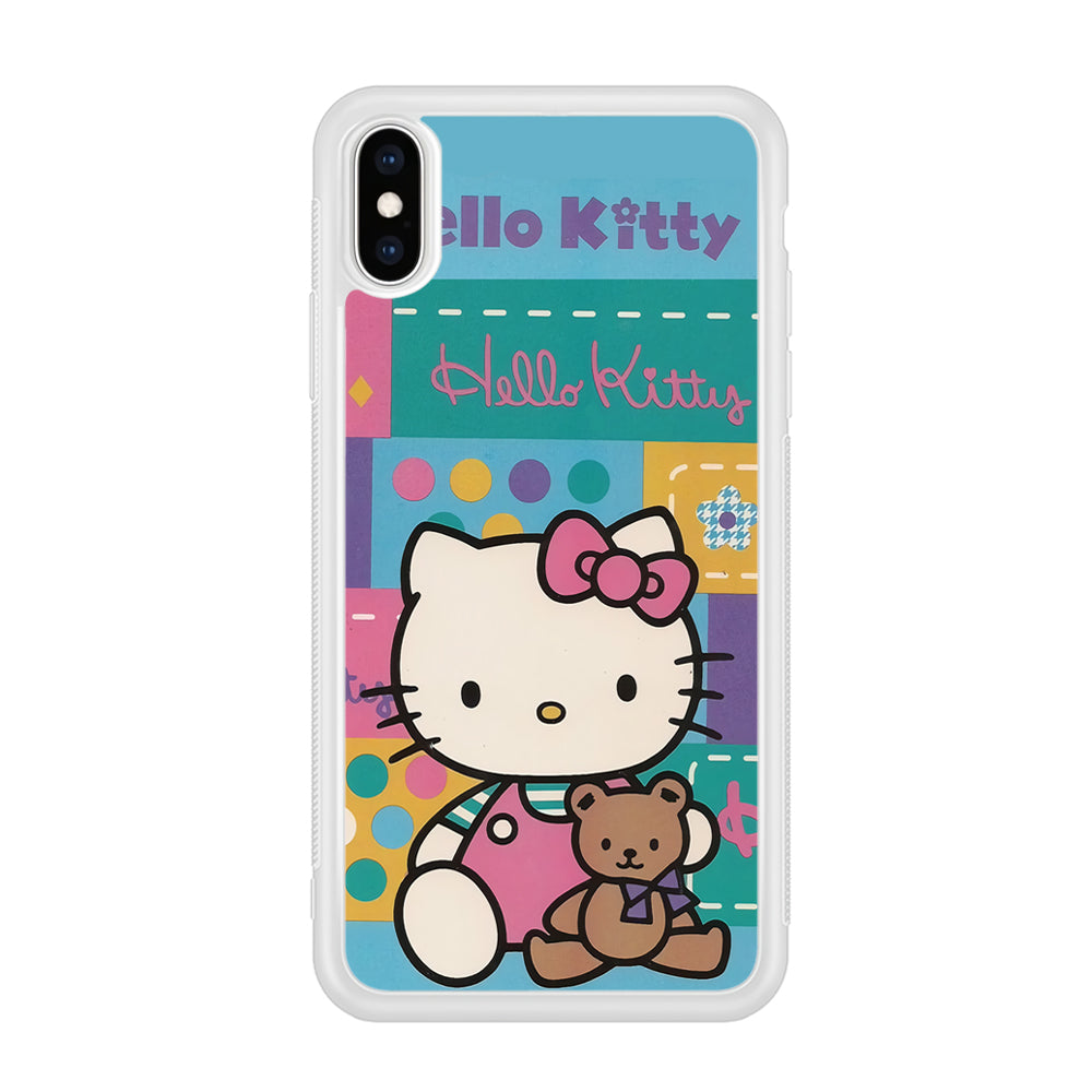Hello Kitty Abstract Collage iPhone XS Case