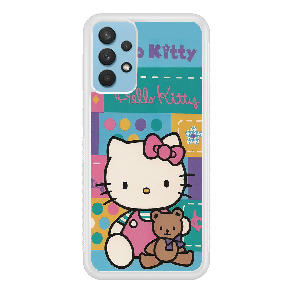 Hello Kitty Abstract Collage Samsung Galaxy A32 Case