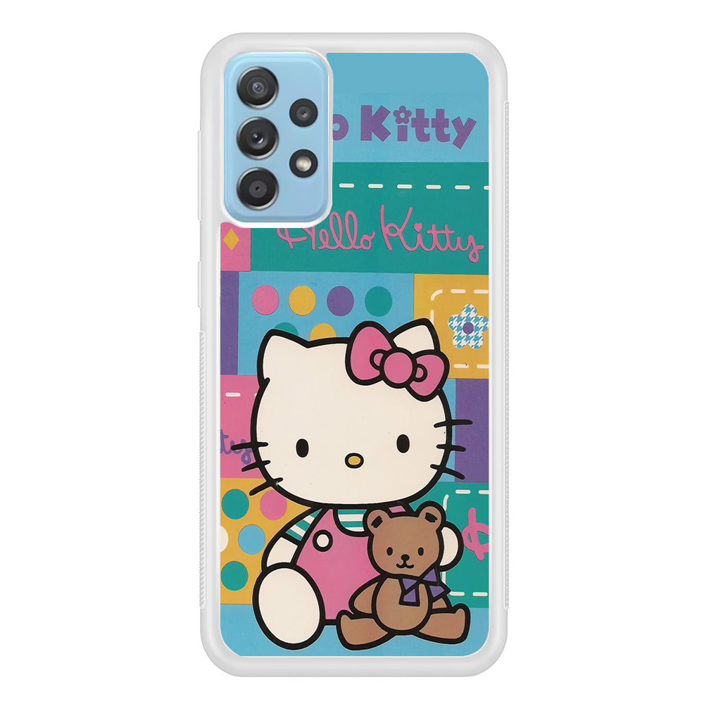 Hello Kitty Abstract Collage Samsung Galaxy A52 Case