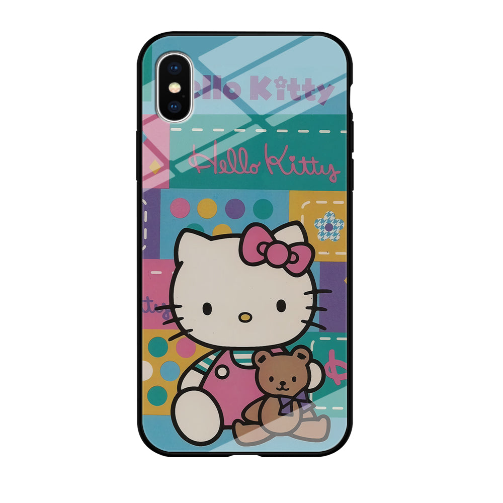 Hello Kitty Abstract Collage iPhone XS Case