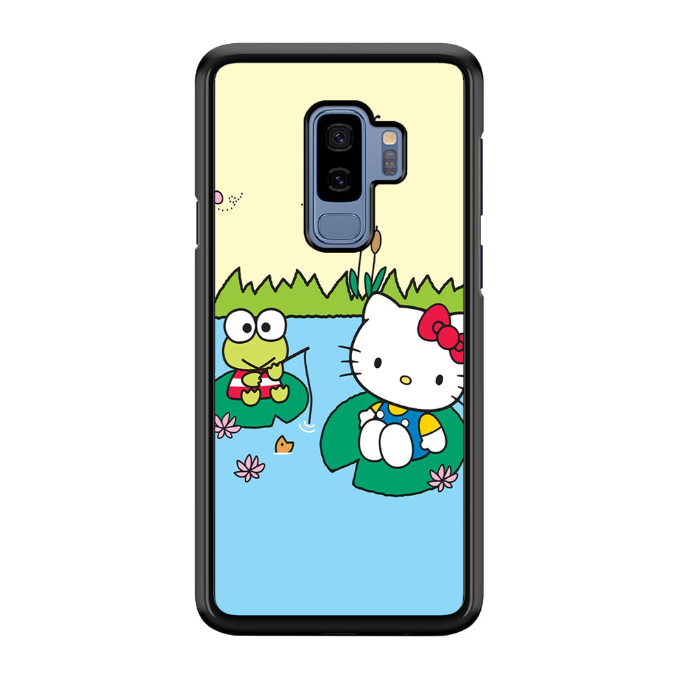 Hello Kitty Fishing With Keroppi Samsung Galaxy S9 Plus Case