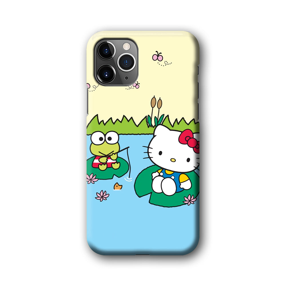 Hello Kitty Fishing With Keroppi iPhone 11 Pro Case