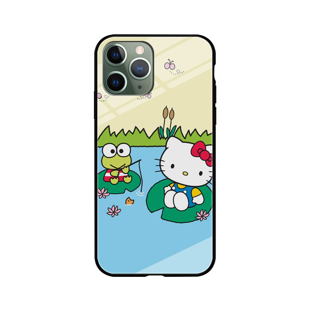 Hello Kitty Fishing With Keroppi iPhone 11 Pro Case