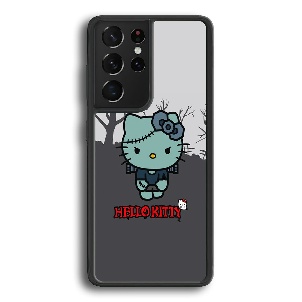 Hello Kitty Halloween Mode Samsung Galaxy S21 Ultra Case - Ezzystore