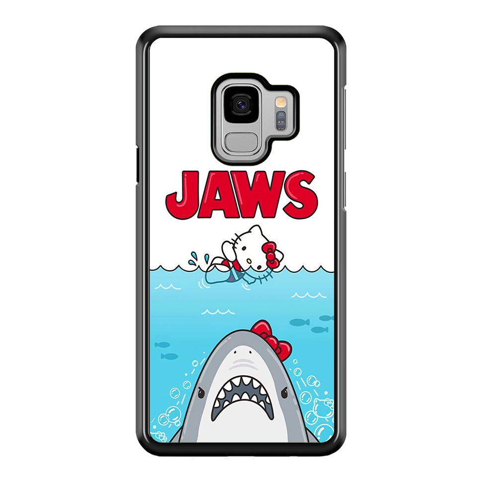 Hello Kitty Jaws Shark Samsung Galaxy S9 Case