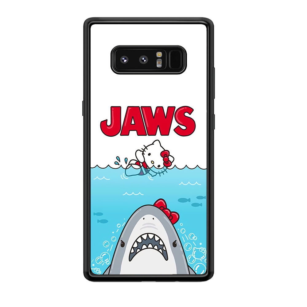 Hello Kitty Jaws Shark Samsung Galaxy Note 8 Case