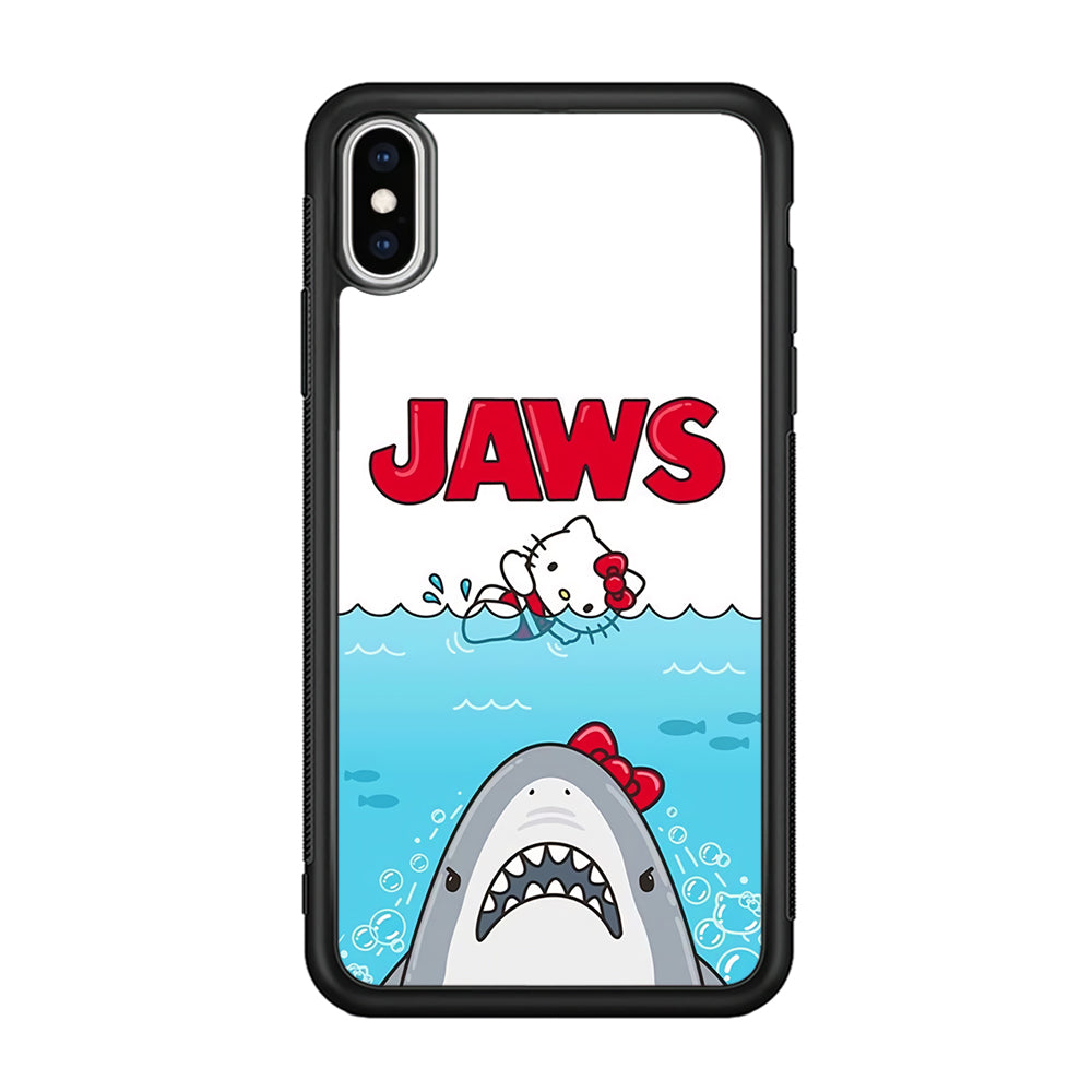 Hello Kitty Jaws Shark iPhone XS Case