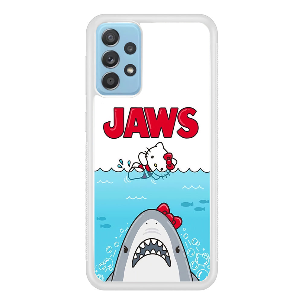 Hello Kitty Jaws Shark Samsung Galaxy A52 Case