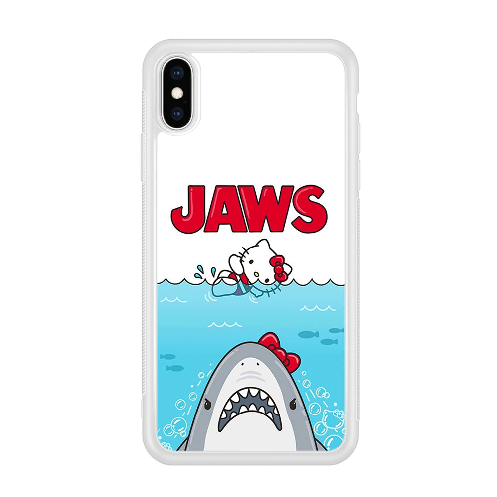 Hello Kitty Jaws Shark iPhone XS Case