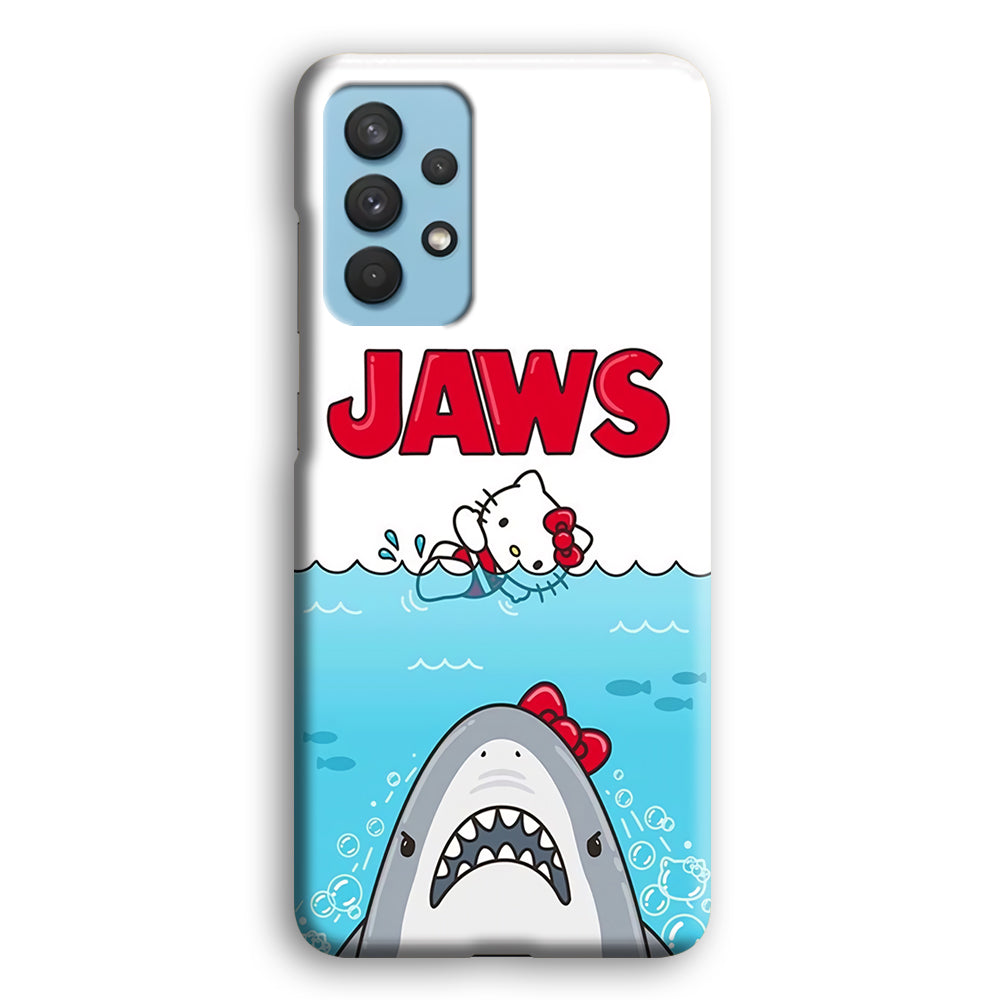 Hello Kitty Jaws Shark Samsung Galaxy A32 Case