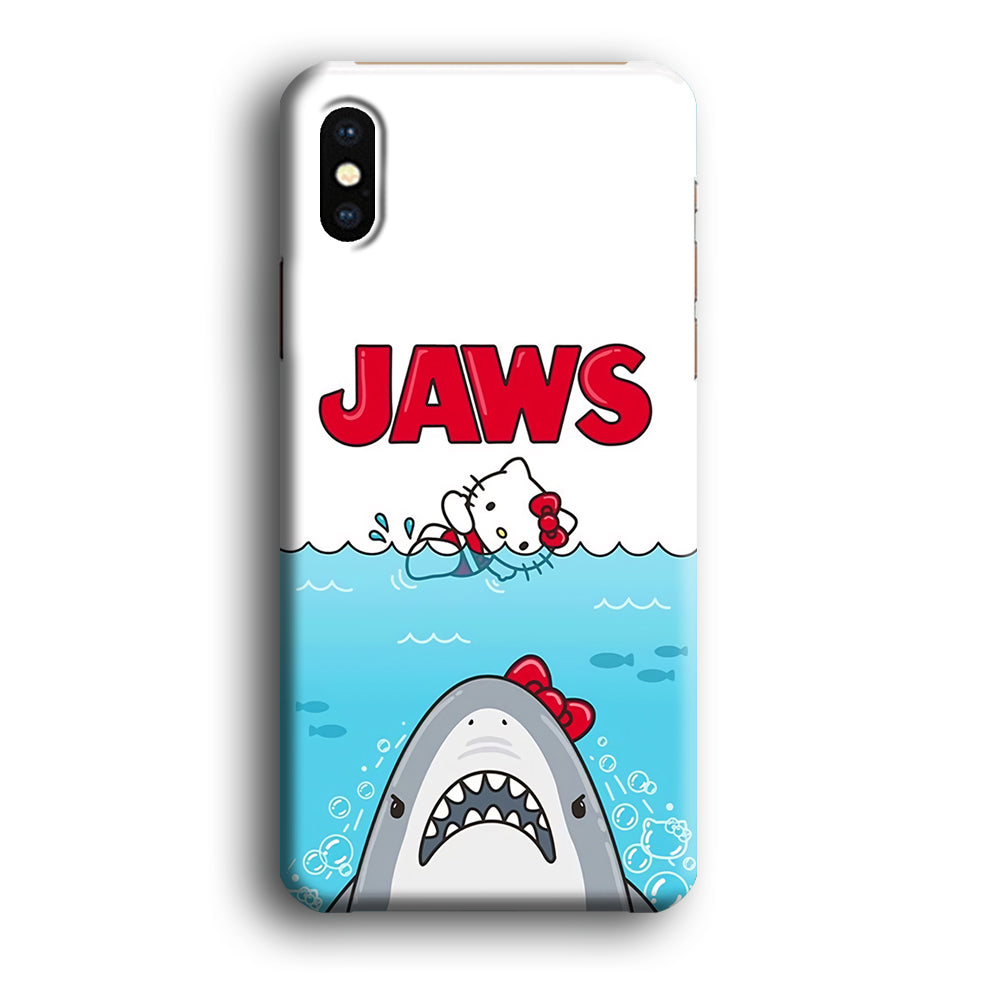 Hello Kitty Jaws Shark iPhone XS Case