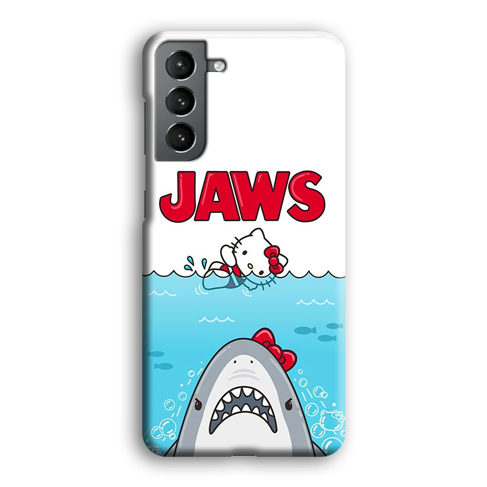 Hello Kitty Jaws Shark Samsung Galaxy S21 Plus Case